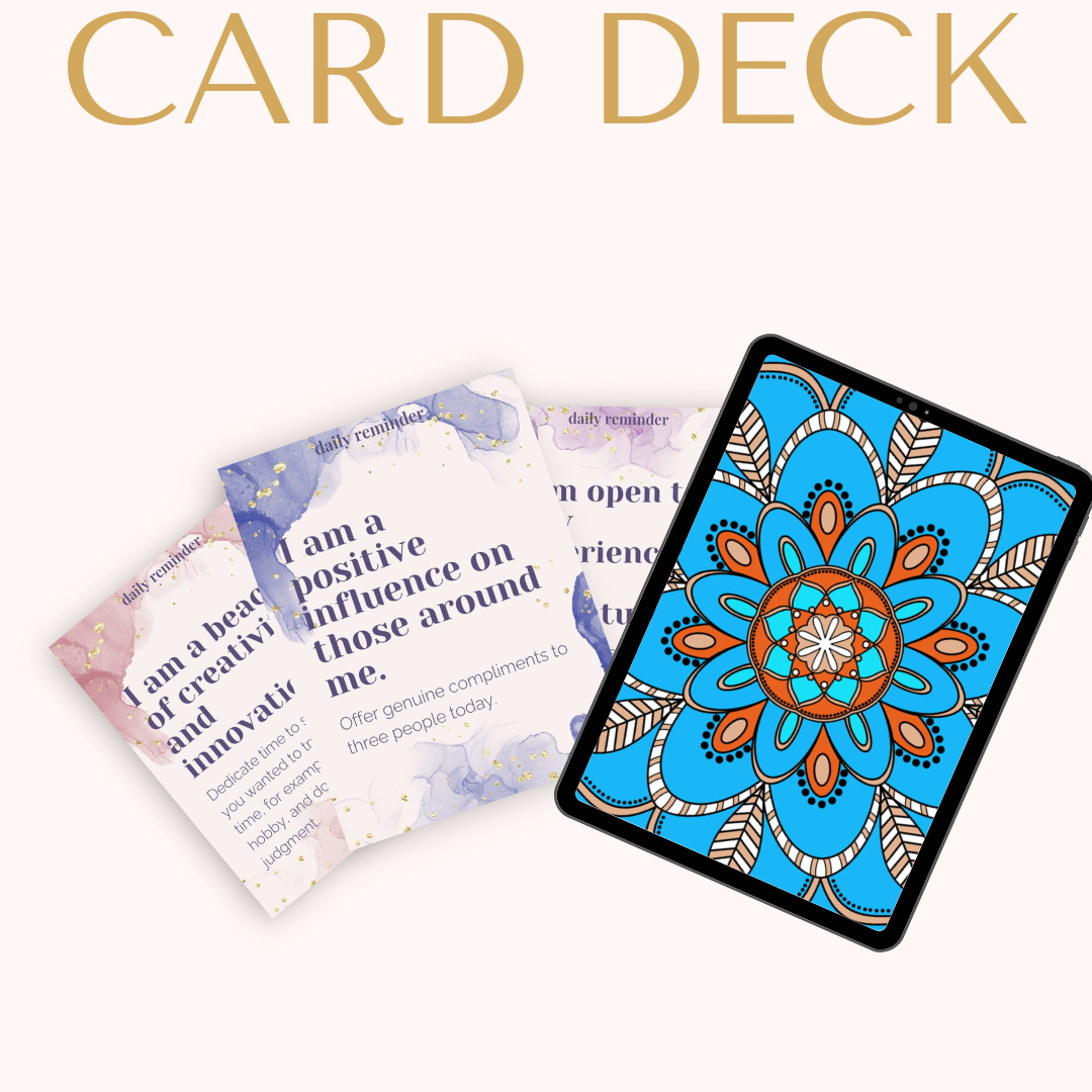 Card Deck Actional Affirmations Deck #1