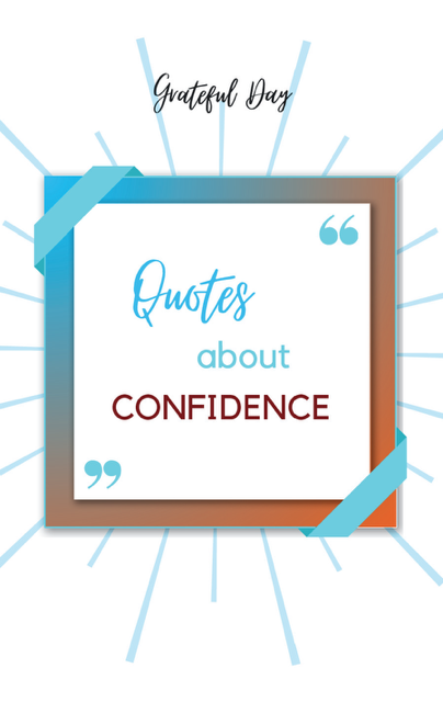 Card Deck Quotes about Confidence 3 x 4.75-inch decks